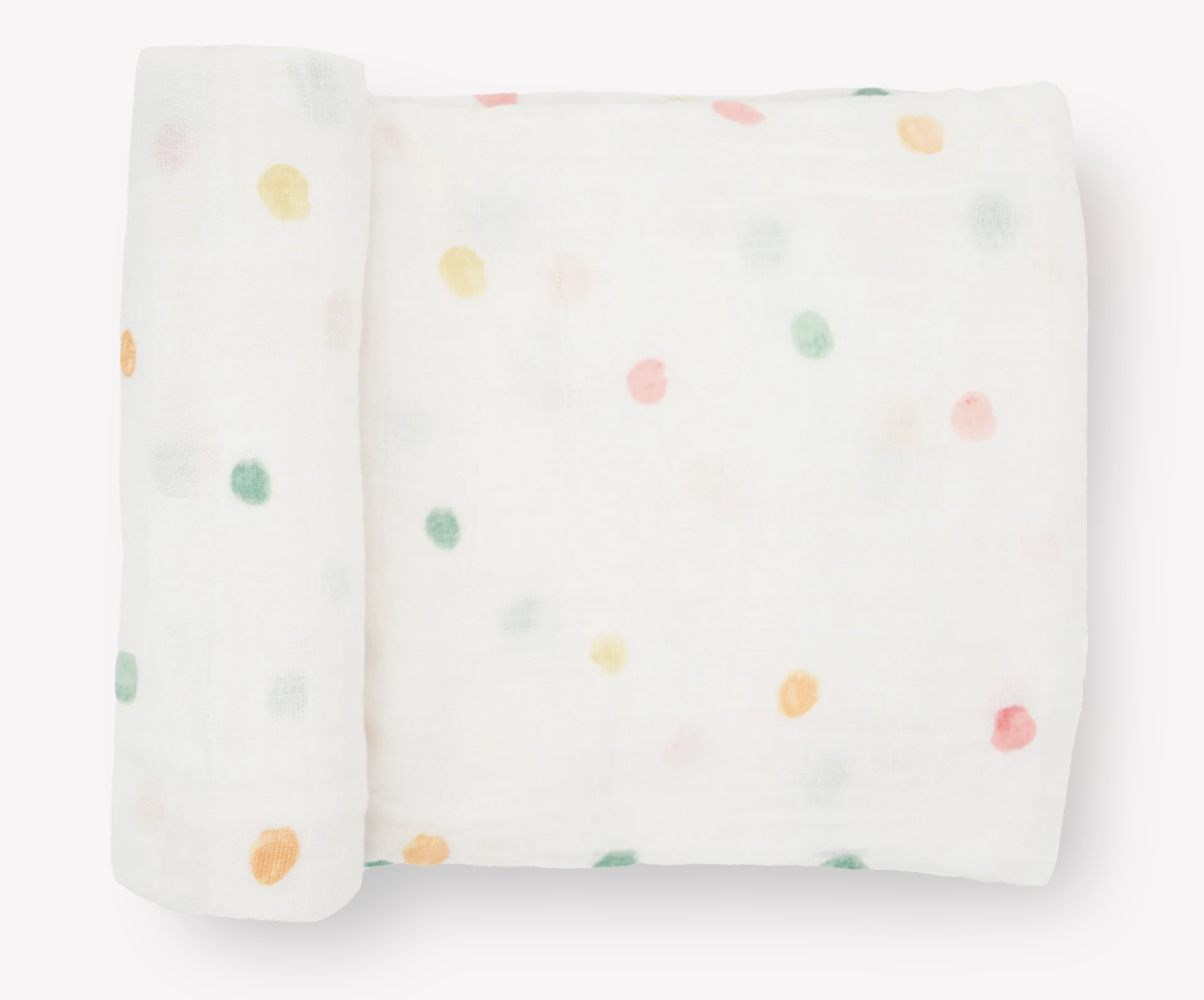 Little Unicorn Cotton Muslin Swaddle Blanket - Party Dots