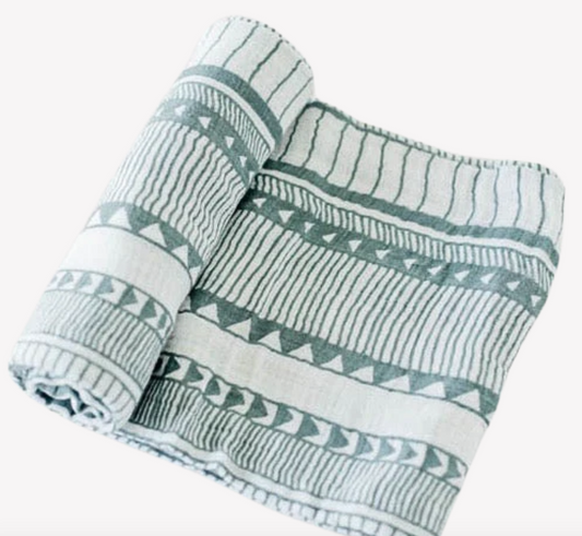 Little Unicorn Cotton Muslin Swaddle Blanket - Sante Fe