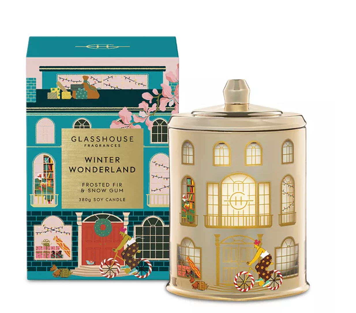 Glasshouse Fragrances 13.4oz Candle - Winter Wonderland