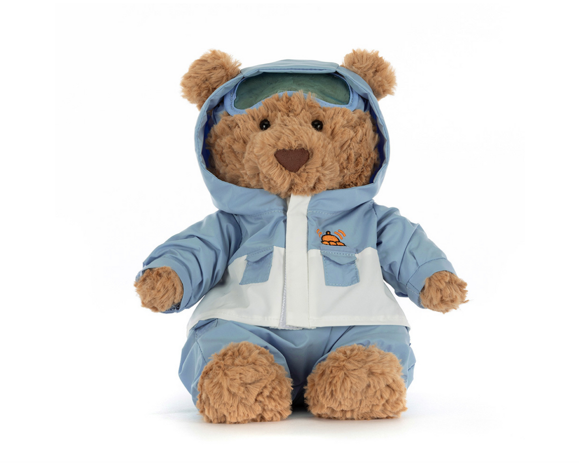 Jellycat Bartholomew Bear 'Snow Suit'