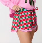 Checkered Boxer Short - Multi-color