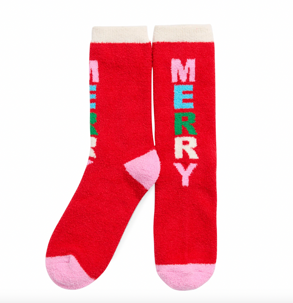 Merry Socks - Red