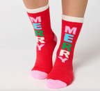 Merry Socks - Red
