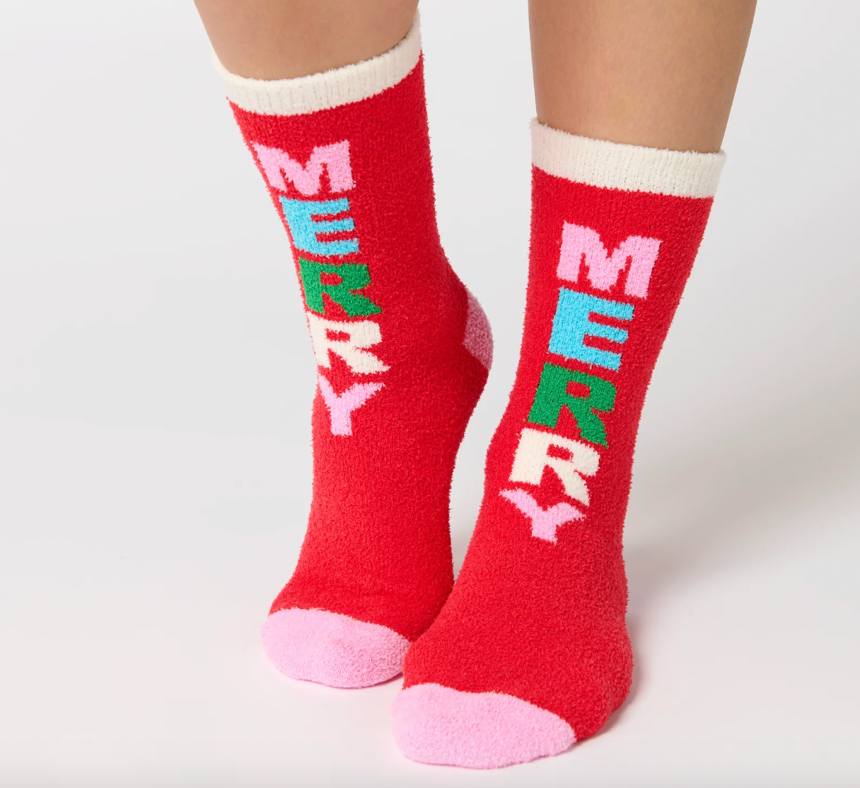Merry Socks - Red