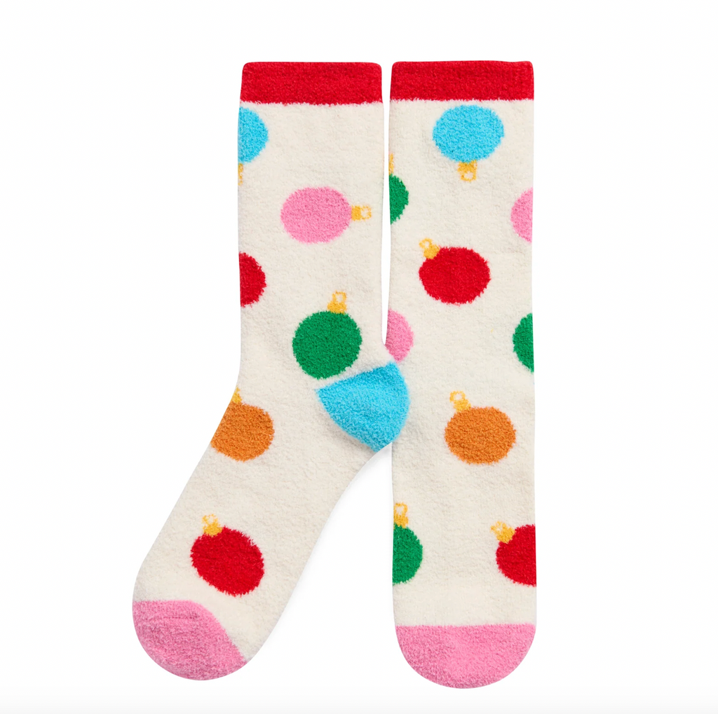 Ornament Socks - Ivory
