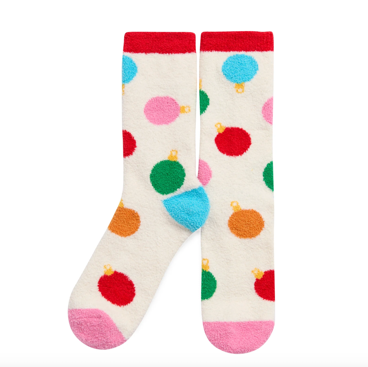 Ornament Socks - Ivory