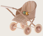 Maileg Stroller Baby Mouse - Blue or Rose