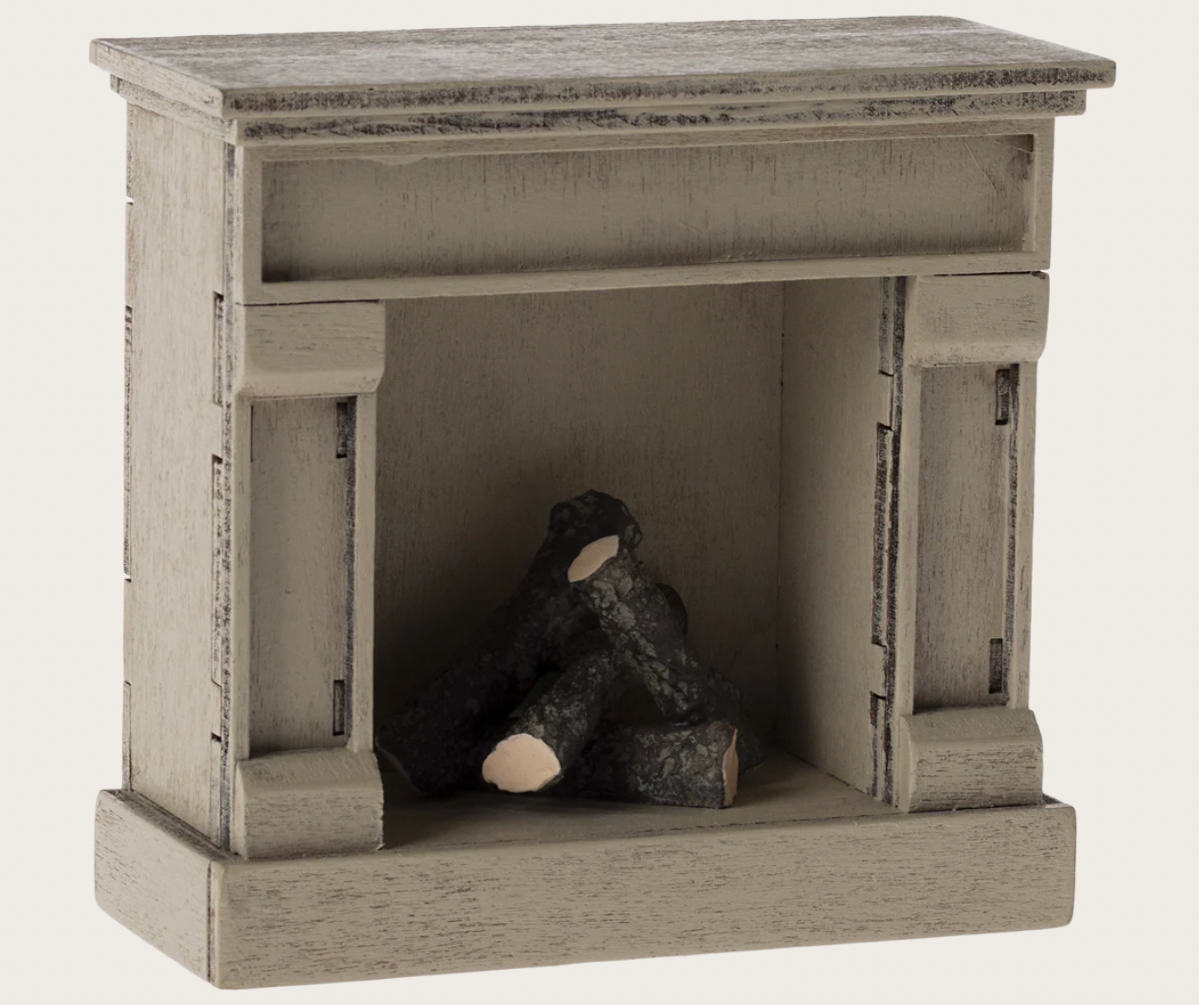 Maileg Fireplace - Mouse - Blue or Off White