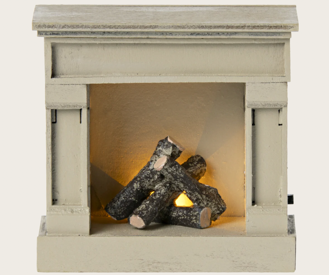 Maileg Fireplace - Mouse - Blue or Off White