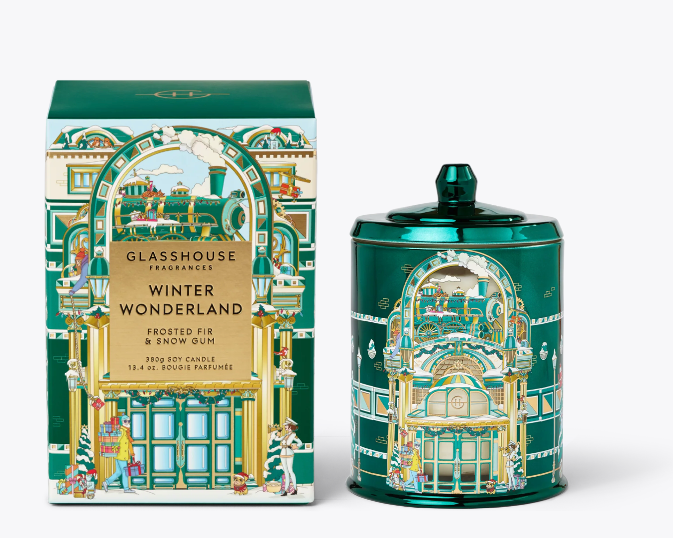 Glasshouse Fragrances 13.4oz Candle - Winter Wonderland