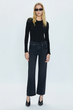 Pistola Lexi Mid-Rise Bowed Straight - Mercury