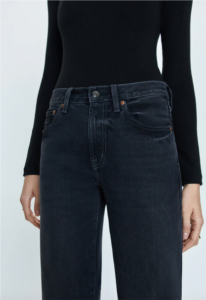 Pistola Lexi Mid-Rise Bowed Straight - Mercury