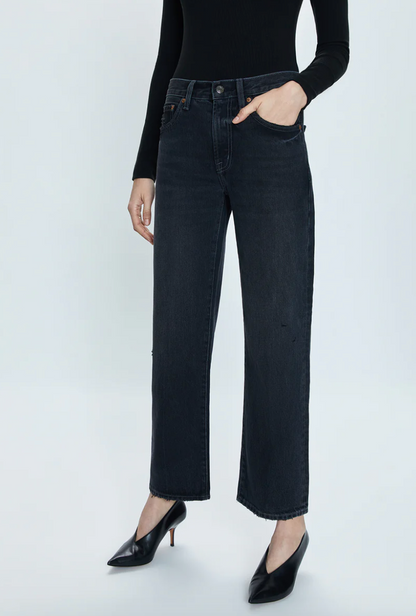 Pistola Lexi Mid-Rise Bowed Straight - Mercury