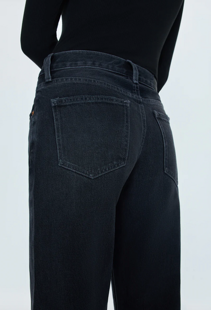 Pistola Lexi Mid-Rise Bowed Straight - Mercury