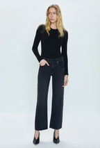 Pistola Lexi Mid-Rise Bowed Straight - Mercury