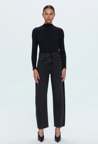 Pistola Wes High Rise Barrel Jeans - Cinema