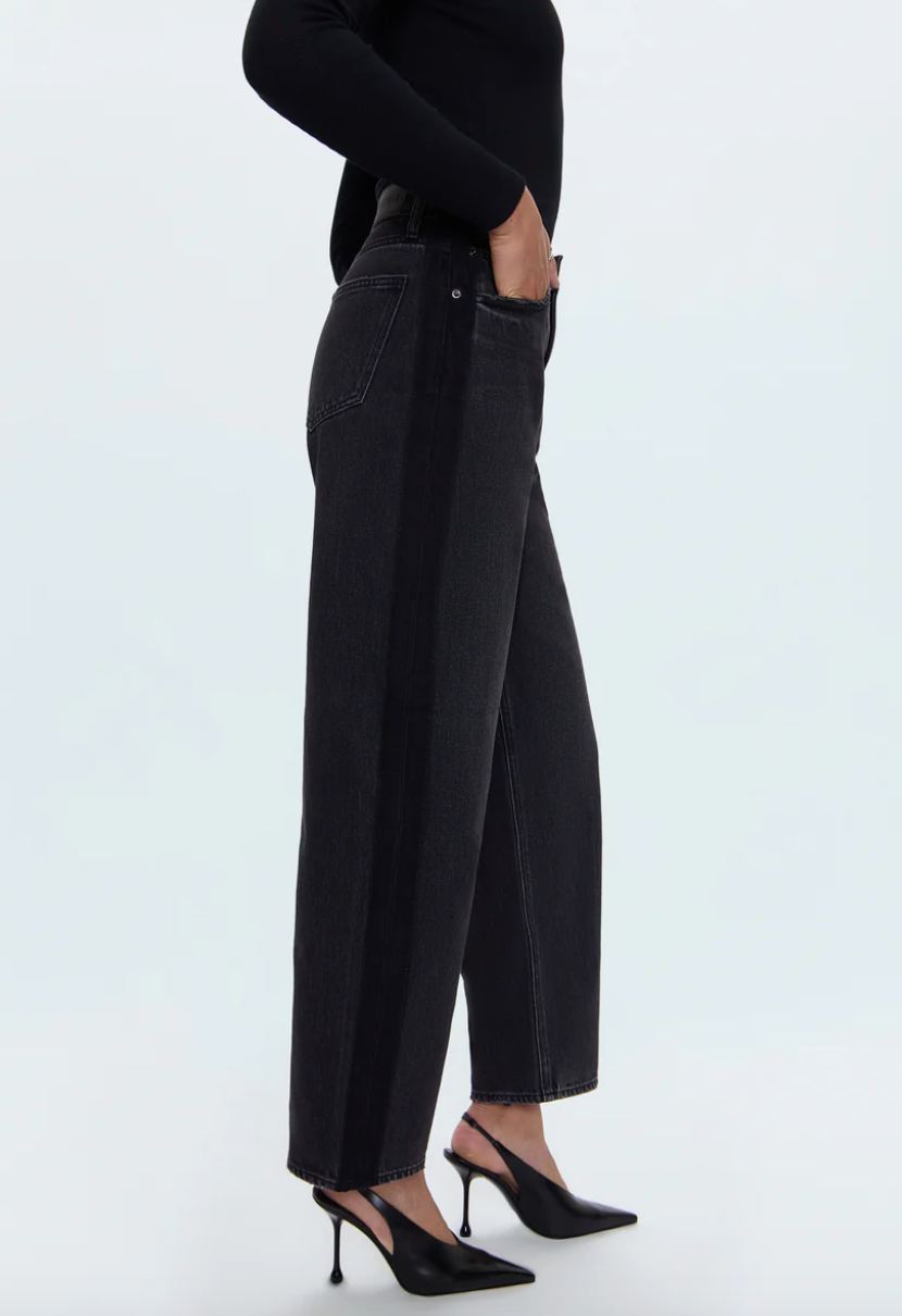 Pistola Wes High Rise Barrel Jeans - Cinema