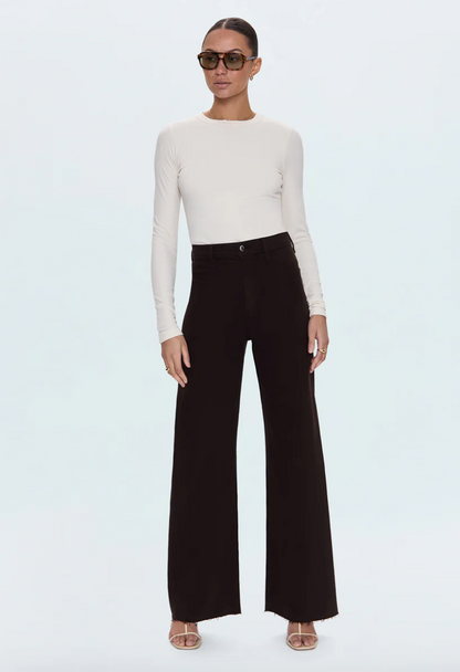 Pistola Penny High Rise Wide Leg Jeans - Mocha