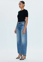 Pistola Wes High Rise Barrel Jeans - Spectacle