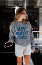 Sunny Somewhere - Stay Home Club Raglan Crew Sweatshirt
