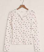 Z Supply Hollie Luxe Pointelle Long Sleeve Top