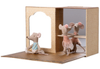 Maileg Ballet mice in Dance Studio - Little Sister & Brother