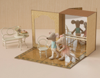 Maileg Ballet mice in Dance Studio - Little Sister & Brother
