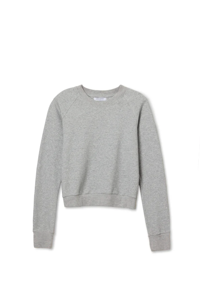 perfectwhitetee - lucia travel raglan sweatshirt