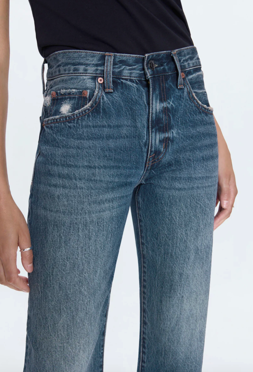 Pistola Lexi Mid-Rise Straight - Artisan