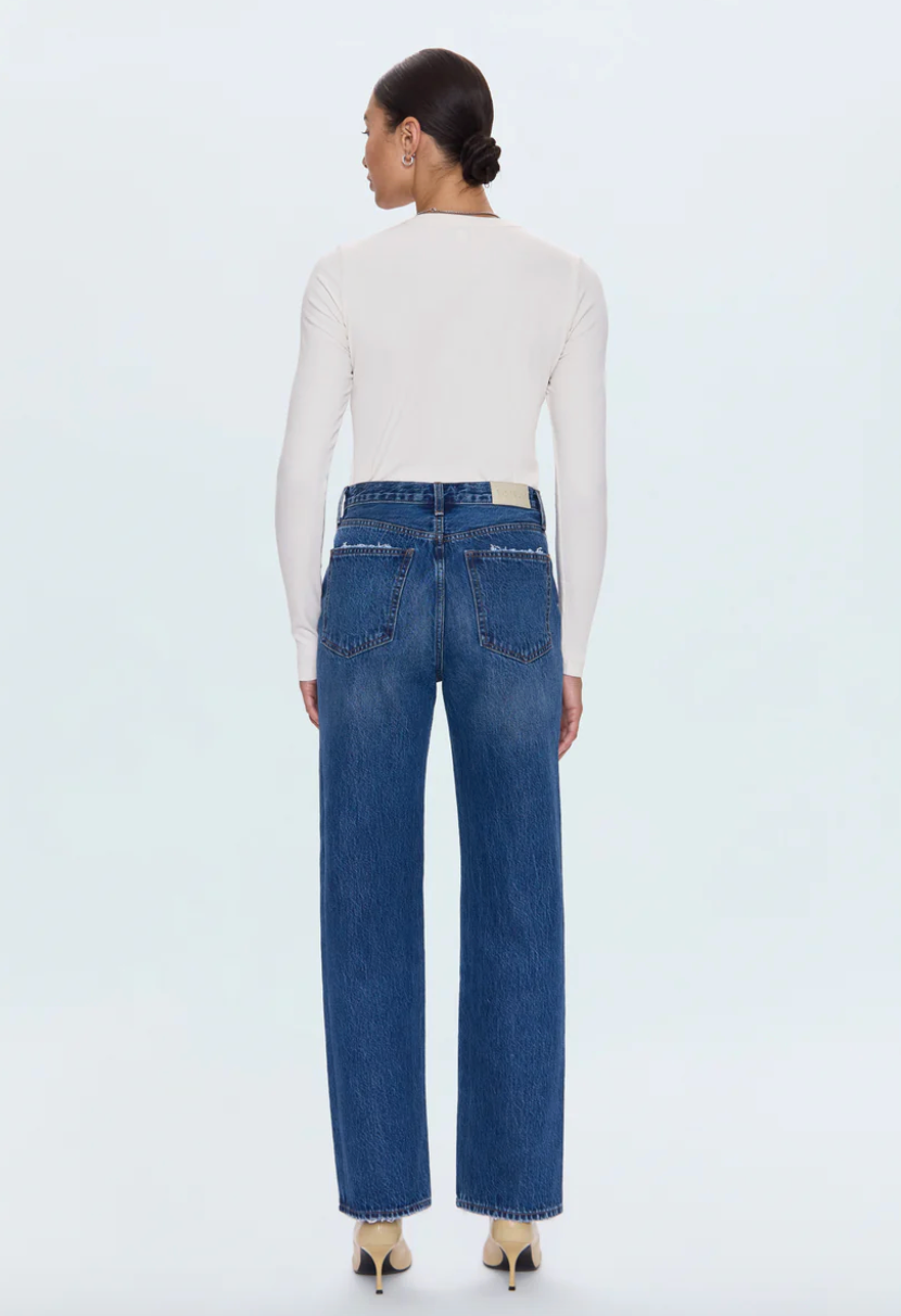 Pistola Cassie Super High Rise Straight - Cameo Vintage