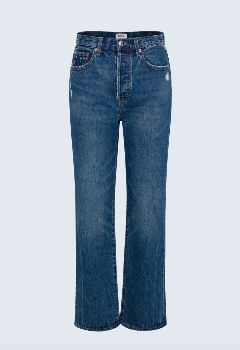 Pistola Cassie Super High Rise Straight - Cameo Vintage