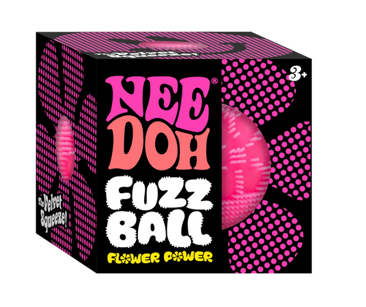 Needoh Flower Power Fuzz Ball