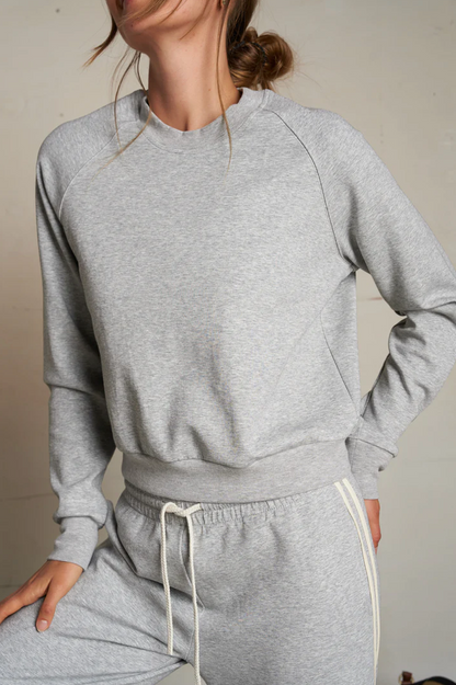 perfectwhitetee - lucia travel raglan sweatshirt