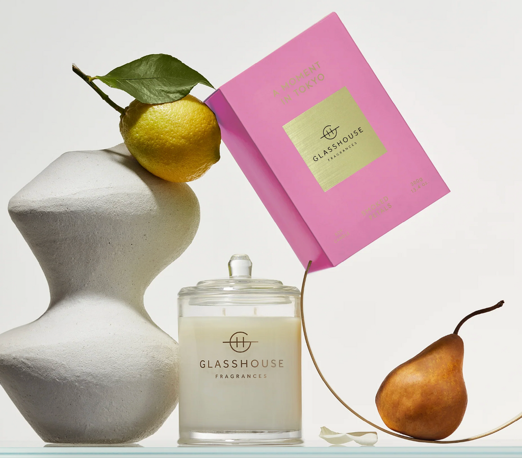 Glasshouse Fragrances A Moment in Tokyo Candle 13.4oz