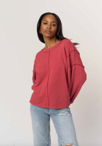 Project Social T Livy Seamed Pullover Top