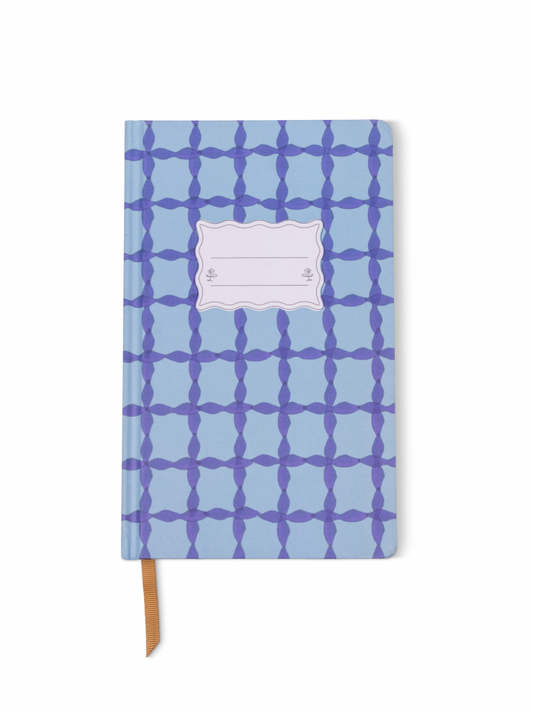 Designworks Ink Journal - Blue Lattice