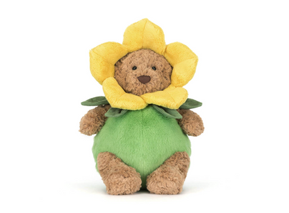 Jellycat Bartholomew Bear Daffodil Outfit