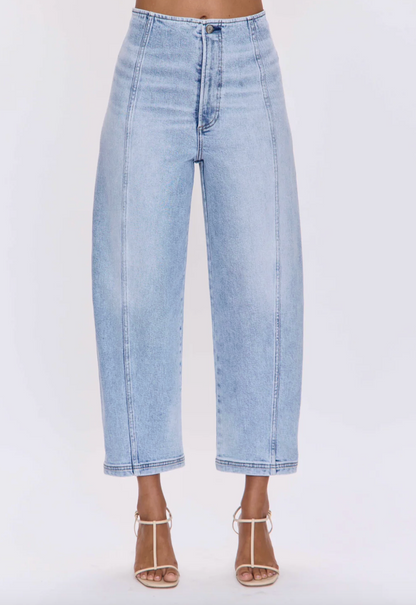 Pistola Blair High Rise Seamed Jeans - Pristine