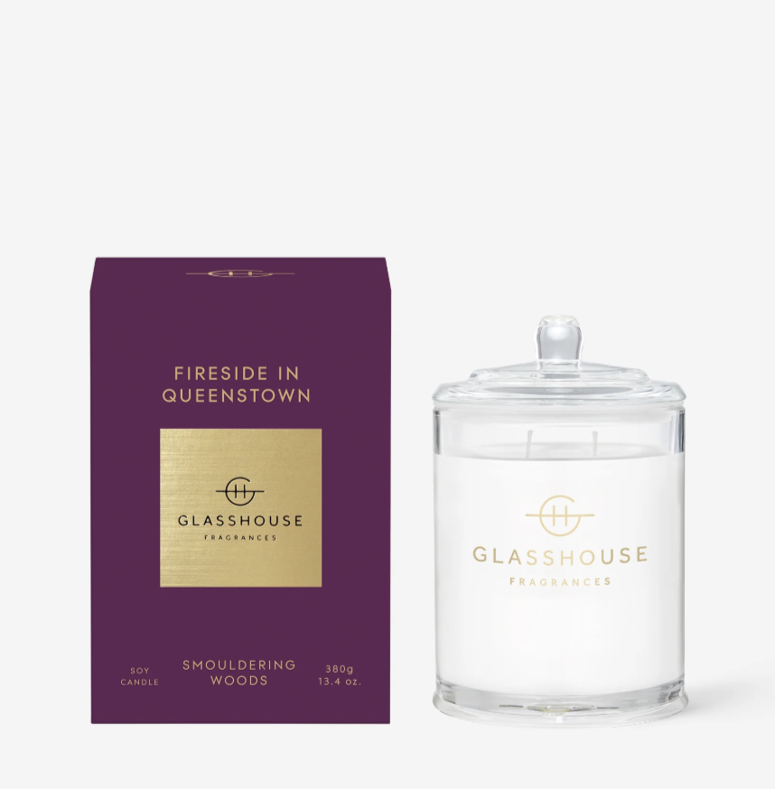 Glasshouse Fragrances - Fireside in Queenstown - 13.4oz Candle