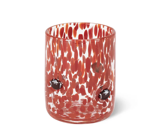 Swig Red Football Charm Glass