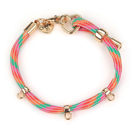 Charm It!  Multi-Cord Bracelet