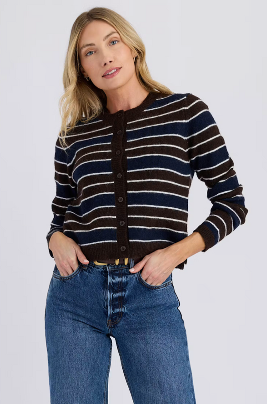 Stitches + Stripes - Langston Cardigan Sweater