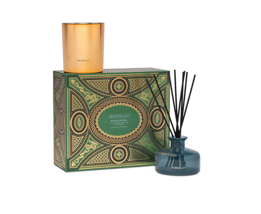 Archipelago Holiday - Maison De Noel Candle & Diffuser Gift Set