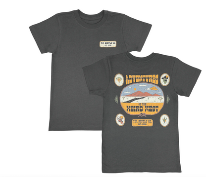 TINY WHALES WEIRD WEST SS TEE