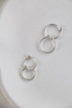 Katie Waltman Jewelry - THE SILVER STANDARD HOOPS
