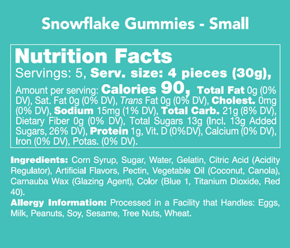 Candy Club - Snowflake Gummies (Holiday 2026)