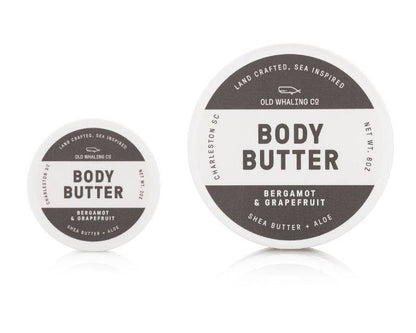 Old Whaling Company - Travel Size Bergamot & Grapefruit Body Butter (2oz)