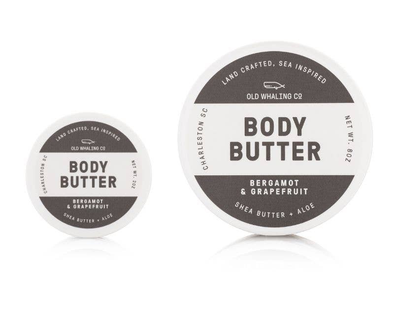 Old Whaling Company - Bergamot & Grapefruit Body Butter (8oz)