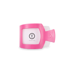 TELETIES - Square Flat Hair Clip | Small | Paradise Pink