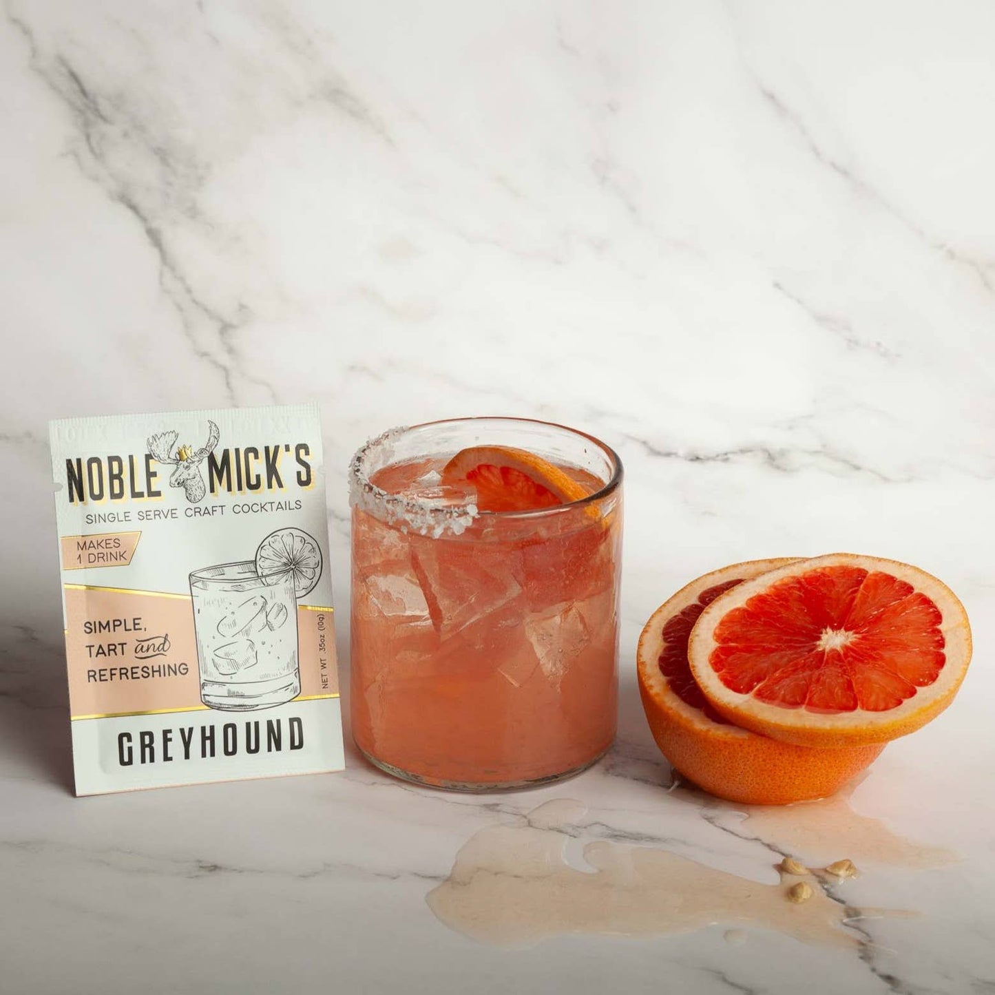 NOBLE MICK'S - Single Serve Craft Cocktails - Greyhound Single Serve Craft Cocktail